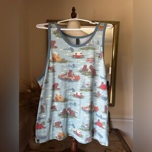 Men’s element welcome to frizz lake tank top
